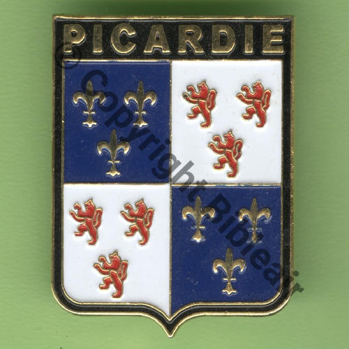 A1297 EC.2.12 PICARDIE CAMBRAI  INSIGNIA Tambour Dos lisse irreg SNH Src.Y.GENTY 15Eur12.06 