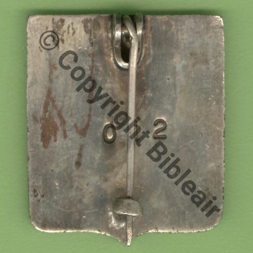 A1297NH 1942.43 ESCADRILLE DE SURVEILLANCE COTIERE PICARDIE Fab DAMAS RETIRAGE No012 Eping bascule bijoutier Dos lisse irreg Src.Y.GENTY 42Eur07.22 AMICALE 