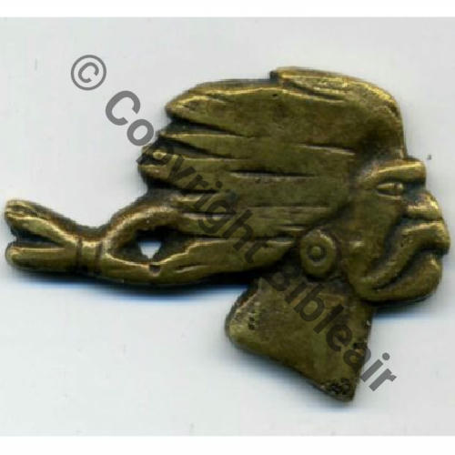 A1326  1920.38... A1326NH BR.227 34eRAM RAO GO... Metal moule  SM 2Anneaux coupes Dos irreg Sc.shanghai34570 112Eur09.11