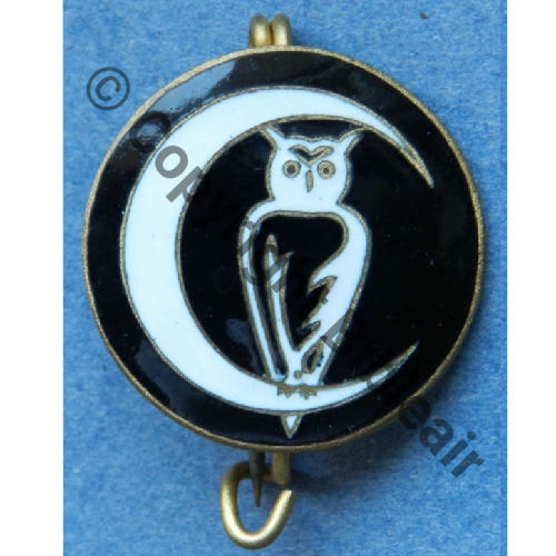 A1352  1932.40 A1352NH 4eDRILLE F.118 GB.II.21  SM Bol fenetre Dos lisse scintillant YEUX dores SOURCILS NOIRS Src.monfoulard 190EurInv 