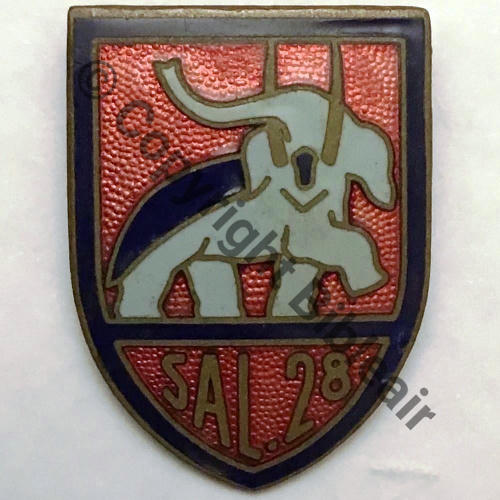 A1381  1944.46 A1381NH 1eDRILLE SAL.28 GBM.1.19 GASCOGNE  A.AUGIS LYON 1Ligne 2Anno Dos irreg Src.kirshfou 314Eur(x2) 