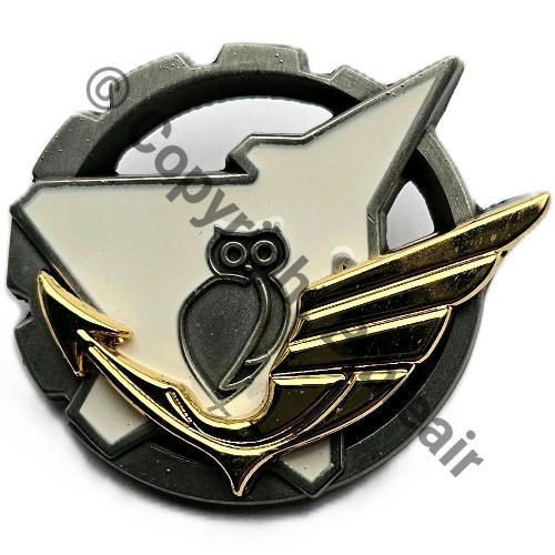 A1401 CENTRE FORMATION RAFALE 23.030 MARSAN  DUSEAUX Griffes et butees Dos irreg scintillant Src.insignes.78 42Eur09.26 