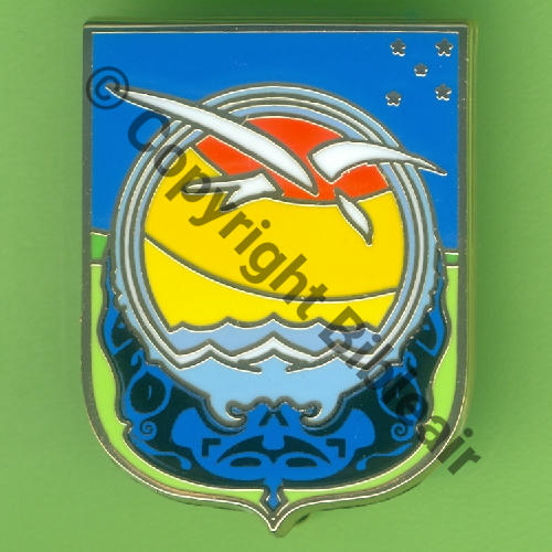 A1413 2023 DET.AIR.190 TAHITI FAAA  DRAGO Griffes et butees Dos irreg scintillant Src.Y.GENTY 
