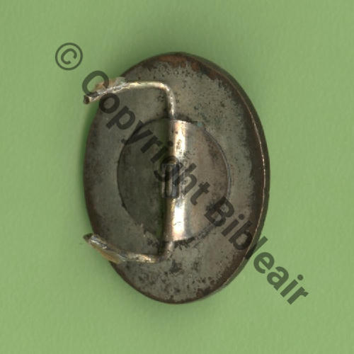 A1422  1936.40 BR.128 A1422NH 2eDRILLE GB.I.23  SM Bol fenetre Eping coupee Dos lisse irreg 18x23mm ROUGE SANG Src.Y.GENTY 