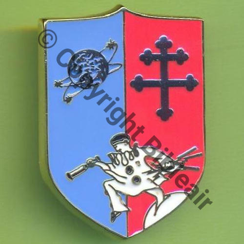 A1426 2014 CENTRE MILIT OBSERV SATELLITE 1.92 BOURGOGNE CREIL  AB Griffes et butees Dos irreg scintillant Src.Y.GENTY 47Eur(x3) 