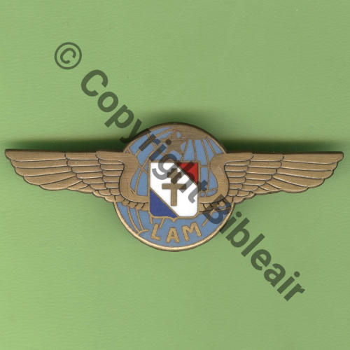 A1452NH  LIGNES AERIENNES MILITAIRES FAFL  COPIE 60mm SM Bol fenetre oval tronque Dos lisse Src.Y.GENTY 24Eur(x6) 