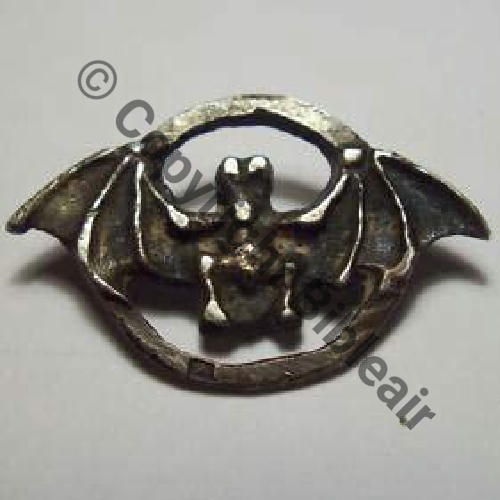 A1460  1935.40 A1460NH 2eDRILLE BR.113 GB.1.15  SM Artisanal.. 2Porte eping Dos irreg ARGENT.. Poincon sur Recto 29x19mm Sc.carybroc 144Eur06.10 