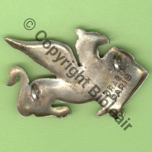 A1544  1938 A1544NH 1eDRILLE SAL.14 GB.1.34  DrP 2Anneaux Dos lisse Embouti Src.Y.GENTY 57Eur(x5) 