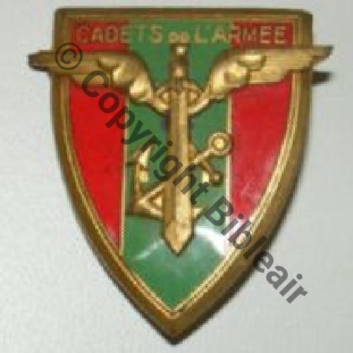 G...  CADETS DE L.ARMEE  SM Bol prison Dos lisse irreg Src.stylium 4EurInv 