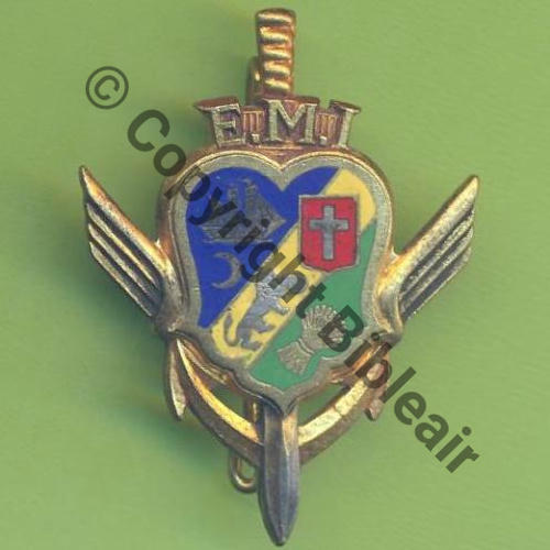 G1703 EMI QUARTIER RIGNAUD ALGER  COURTOIS  PARIS Bol octog grave COURTOIS Guilloche Embouti leger EmailGF Src.Y.GENTY 9Eur(x6) 