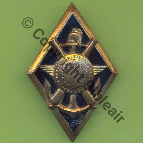 G1980 ECOLE POLYTECHNIQUE  AB.P 2Anneaux Dos irreg scintillant Src.Y.GENTY 5Eur06.12 