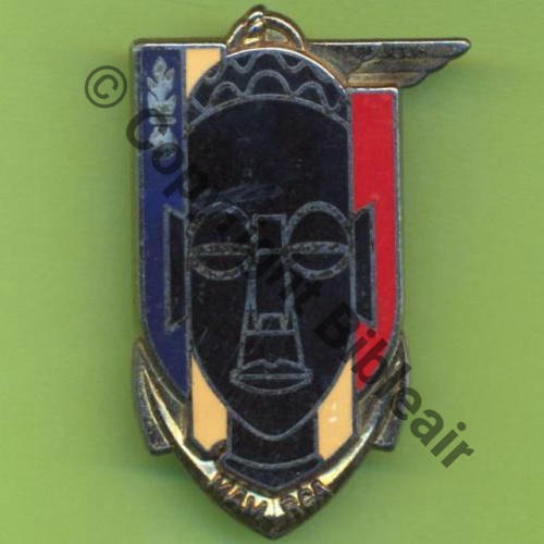 G3060  MISSION ASSISTANCE MILITAIRE CENTRE AFRIQUE  DrP 2Anneau Dos lisse Sc.Y.GENTY 9Eur(x2)