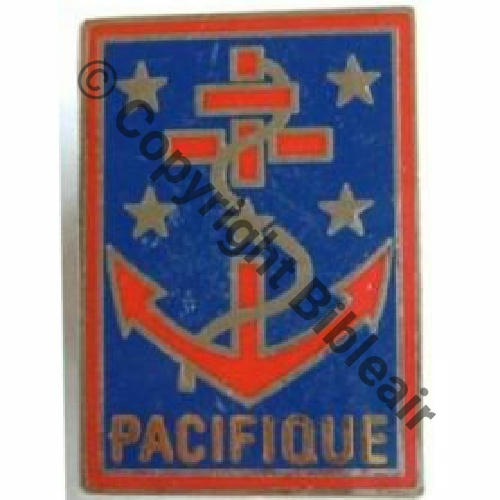 G3133 COMSUP NOUVELLE CALEDONIE FIA Sigle Bol prison allonge Ecailles triang.. 6Eur03.06