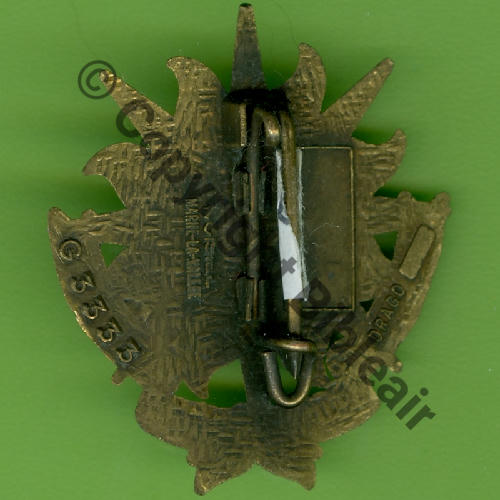 G3333  SECRETARIAT GENERAL DEFENSE NATIONALE PARIS G3333  DrNMV Griffes et butees Dos quadrille diffus Src.Y.GENTY 11Eur(x2) 