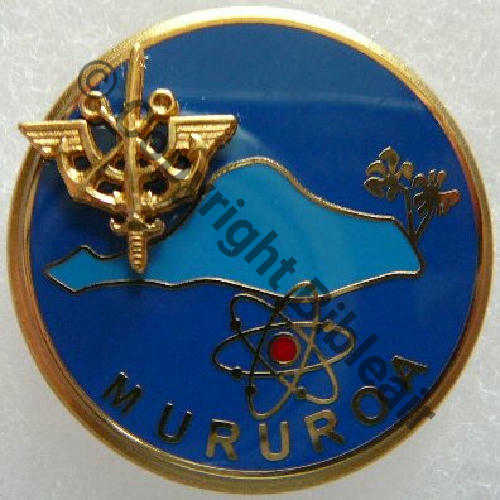 G3647 BIA MURUROA  SM Tambour Dos lisse Grave Adieux a Mururoa SNH Src.B.RIGODANZO 17Eur02.06 
