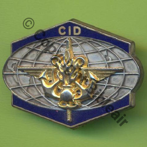 G4057 CID COLLEGE INTERARMEEES  de DEFENSE PARIS  BALME 2Anneaux Dos scintillant Src.Y.GENTY 7Eur(x2) 