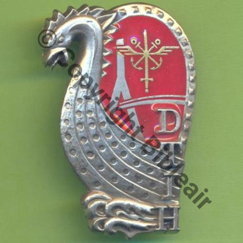 G4531 DTIH DET TRANSIT INTERARMEES LE HAVRE  BALME SAUMUR Attach PINS Dos irreg scintillant Src.Y.GENTY 10Eur(x3) 13Eur11.14 grandspins 