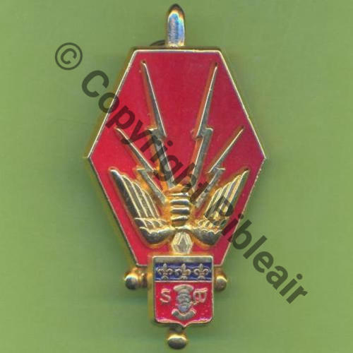 G4660  COFAT CONSEILLER AIR AUPRES GAL EMF.4 LIMOGES G4660  BOUSSEMART.2004 2Attach PINS Dos irreg scintillant Src.Y.GENTY 13Eur08.14 