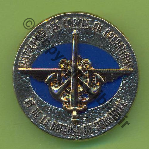 G4837 IFODT Insp Forces Ope et Def Territ PARIS  AB.P Griffes et butees Dos irreg scintillant Src.Y.GENTY 15Eur05.11 
