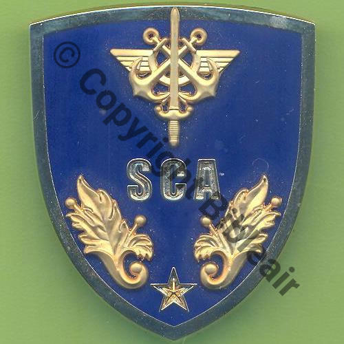 G5090 SERVICE COMMISS ARMEES  AB.P Griffes et butees Dos scintillant Src.Y.GENTY  9Eur06.14 0910m 