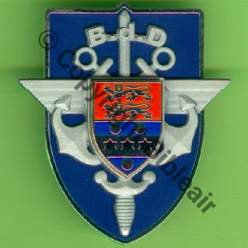 G5192 BDD CHERBOURG  AB 2Attaches PINS Dos scintillant Src.Y.GENTY 26Eur(x3) 25Eur01.17 delta45 