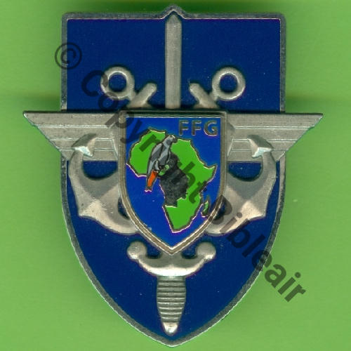 G5236 BDD GABON  AB 2Attaches PINS Dos scintillant Src.Y.GENTY 19Eur(x4) 20Eur01.17 delta45 