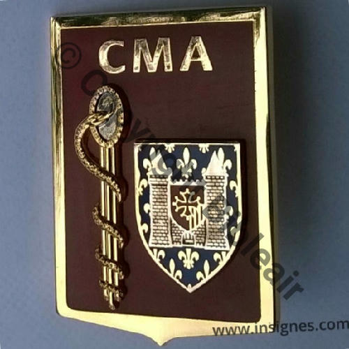 G5257 NON AIR CMA.11 G5257 CMA CARCASSONNE  AB Griffes et butees Dos scintillant Src.insignes.com PV 25Eur 