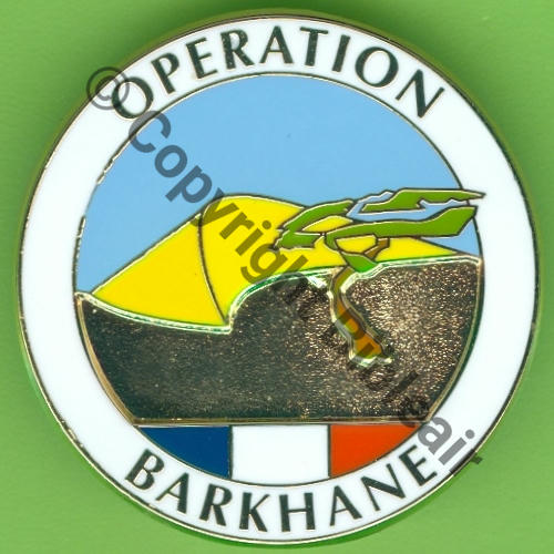 G5481 OPE BARKHANE SAHEL  AB Griffes et butees Dos scintillant Src.Y.GENTY 9Eur(x2) 
