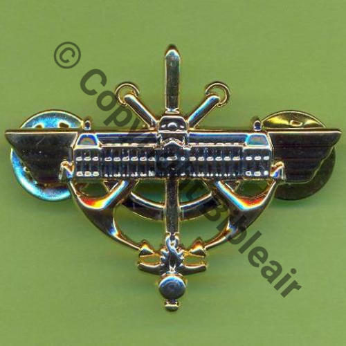 GS.115 BREVET ENSEIGNEMENT MILITAIRE SUPERIEUR CID  DRAGO 2Attach PINS Sc.Y.GENTY 8Eur(x4) 