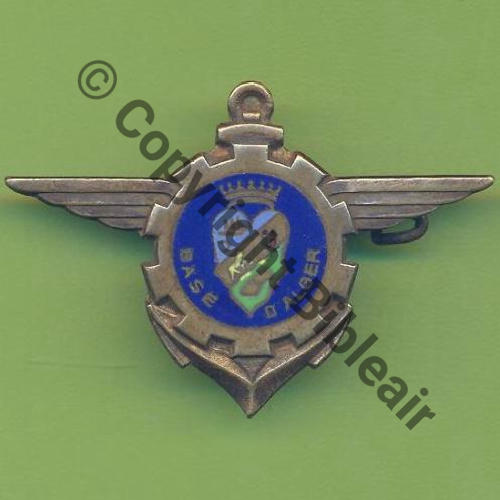H0686 BASE MILITAIRE ALGER  SM Bol Dos lisse SNH 45x30mm Src.Y.GENTY 10Eur(x2) 