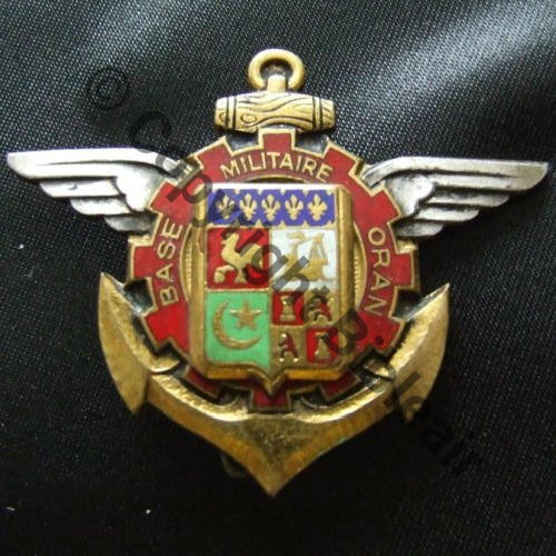 H0704  BASE MILITAIRE ORAN DrPNOM Bol Guilloche vrac Src.jandel60 6Eur(x2)