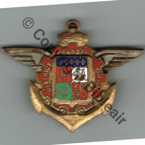 H0704 DISTRICT TRANSIT ORAN  DrP  Src.ettre 7Eur12.14 