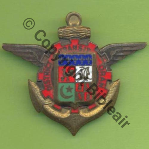 H0704 DISTRICT TRANSIT ORAN  LMP PARIS 2Anneaux Dos Helices  Sc.Y.GENTY 12EurInv 