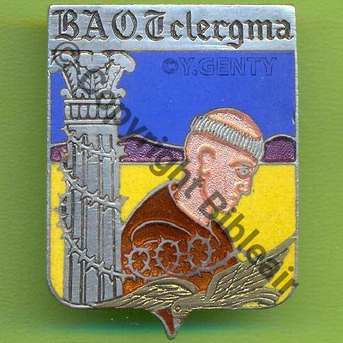ALGERIE TELERGMA NH BAO.211 Charognard bas  DrP+DPast Dos lisse lisse Src.Y.GENTY 43Eur(x6) 