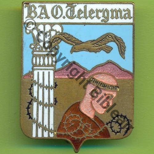 ALGERIE TELERGMA NH BAO.211 Charognard haut  DrP+DPast Dos lisse Src.Y.GENTY 72Eur(x4) 