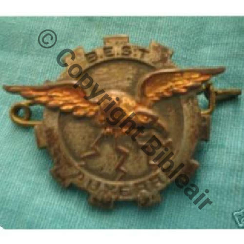 FRANCE AUXERRE NH BEST BA.723  A.AUGIS ST.BARTH LYON 3Lignes + SIGLE AA.LYON Broche Dos lisse No4609 sur broche Sc.jpam2a  16Eur09.07