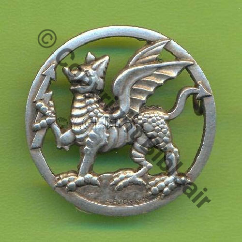 FRANCE CHAMBERY NH BEST.127  A.AUGIS LYON sur face avant Pas au dos 2Anneaux Dos scintillant embouti  Src.Y.GENTY 54Eur(x4) 
