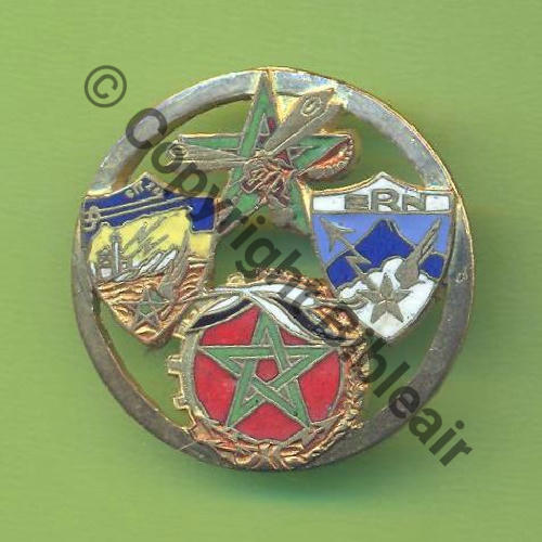 MAROC FES NH BA  SM Eping bascule Dos lisse marque BASE DE FES Src.Y.GENTY 135Eur(x6) 