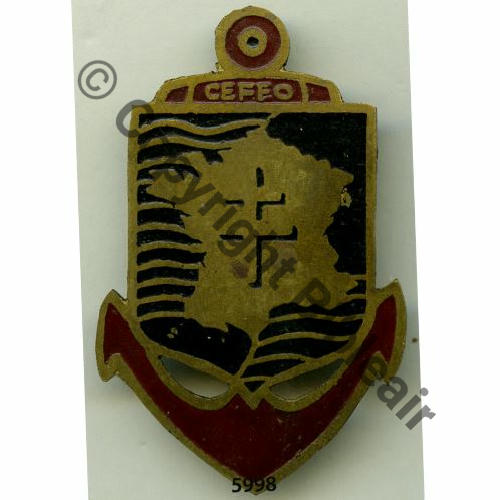 CORPS EXPE FRANCAIS E.O  SM Metal leger peint Src.grandspins13 20Eur03.07