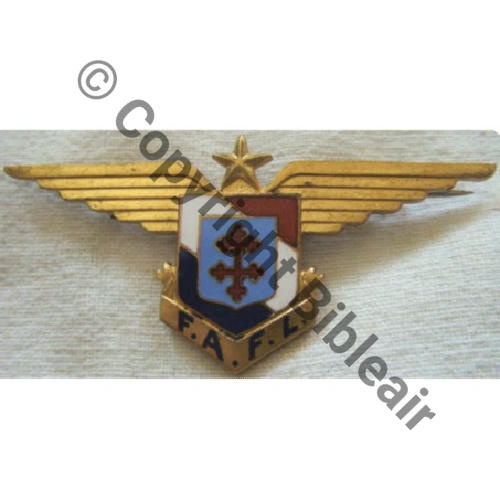 FAFL Grave F.A.F.L.  Gd Modele..   Dos lisse Epingle a bascule No11603 sup a 11.000 Amicale des FAFL Src.quivivefrance 60Eur04.12 