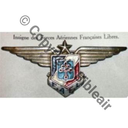 FAFL Grave F.AF.L  Couleurs inversees Fab CAIRE Dos lisse  Epingle a bascule 106Eur06.05