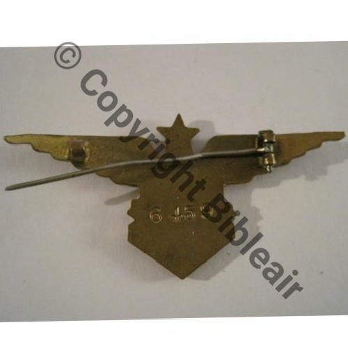 FAFL Grave FAFL.  Gd Modele 64x30mm SM Dos lisse Epingle a bascule plate bijoutier Eping deborde No6459 Src.balthazar668 