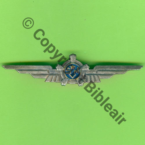 SERVICE MATERIEL VOLANT 1936 SM 2Anneaux Dos lisse irreg ARGENTE 70x16mm Src.Y.GENTY 51Eur(x5)  