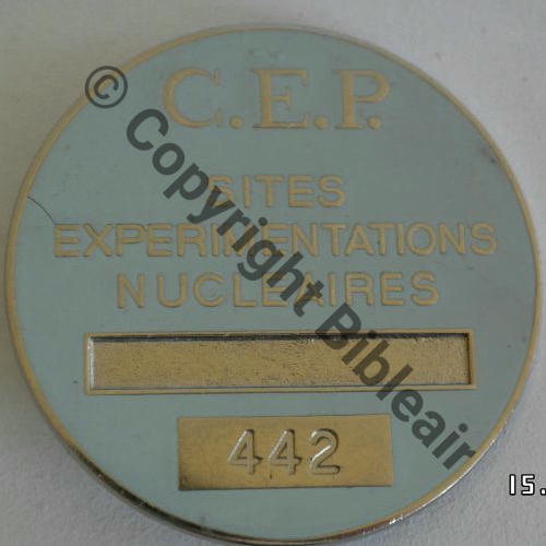 PACIFIQUE CEP  Bleu clair Sites expe nuc DrP DBol.. Eping vertic 65mm 1100ex 13couleurs Src.fabriceb66 24Eur07.14 