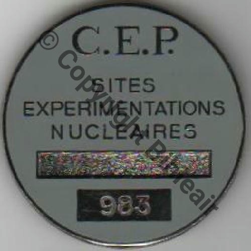 PACIFIQUE CEP  Gris fonce Sites expe nuc DrP DBol.. Eping vertic 65mm 1100ex 13couleurs Sc.bigor51