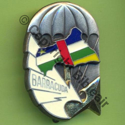 CENTRAFRIQUE  NH OPE BARRACUDA De Bol allonge Dos lisse Sc.Y.GENTY 
