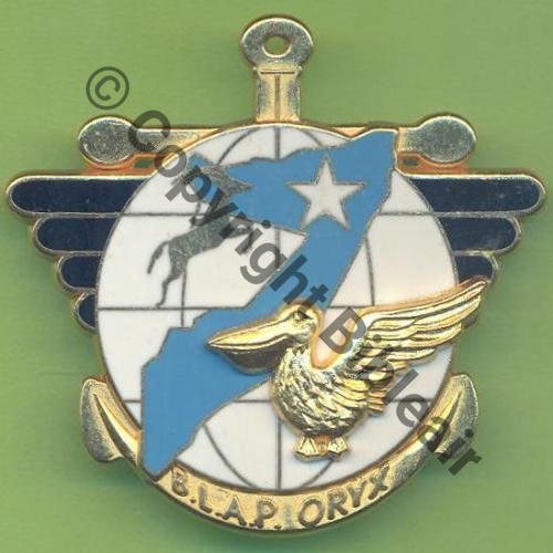 SOMALIE  NH BASE LOGISTIQUE AEROPORTEE OPEX ORYX  FRAISSE PARIS 2Anneaux Dos lisse Src.Y.GENTY 4Eur11.14 