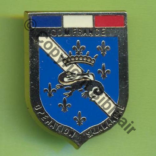OPE  SALAMANDRE COMFRANCE  FIA Sigle Griffes et butees Ecailles triangle 3EurInv 