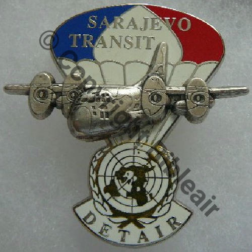 SARAJEVO  TRANSIT Sans 1995 NH  PICHARD SAUMUR FRANCE Griffes et butees Dos strie lisse 100 Ex  Src.B.RIGODANZO 48Eur(x3)