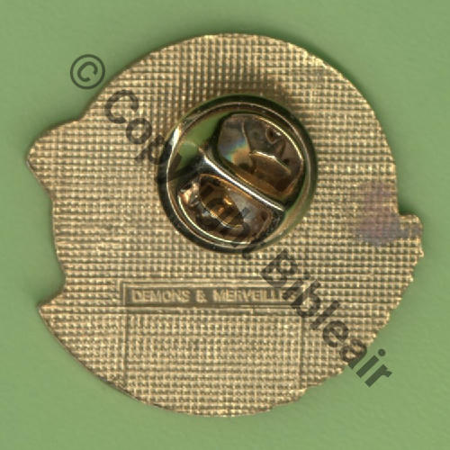 SARAJEVO TRANSIT AIR mandat UN NH  DEMONS ET MERVEILLES Dos quadrille fin 1Attac PINS 28mm Src.Y.GENTY 4Eur12.25 